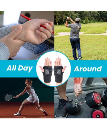 HOTCAKES Advance Cotton Left Wrist Splint - Breathable Brace for Carpal Tunnel, Arthritis & Tendonitis Support - Buy Online on GoSupps.com