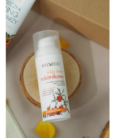 SYLVECO Sea Buckthorn Cream. Day care for the face Moisturizing cream with betulin and sea buckthorn for dry skin. Natural vegan cosmetics for men and women. Size: 50 ml. - Buy Online on GoSupps.com