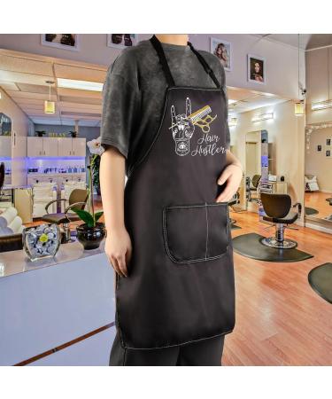 TOBGBE Hair Hustler Apron - Adjustable Cosmetologist & Barber Apron with Pockets | Perfect Hair Stylist Gift - Buy Online on GoSupps.com
