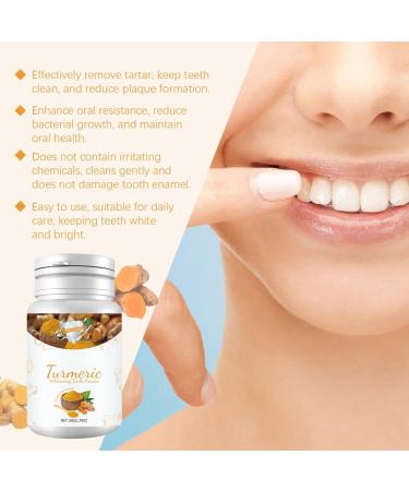 Turmeric Whitening Tooth Powder | Turmeric Whitening Tooth Powder | Teeth Whitening Powder For White Teeth | Safe Teeth Whitener - Cosmetic Teeth Cleaning (3) - Buy Online on GoSupps.com