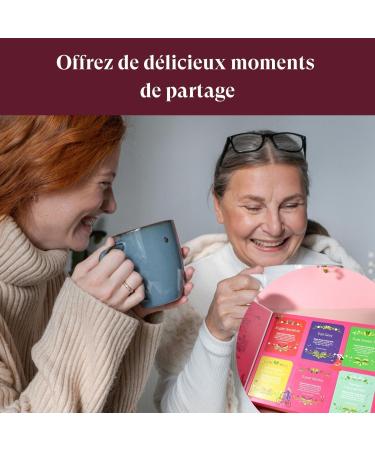 English Tea Shop - Organic teas gift box - Discovery box - Assortment of 6 organic teas in a box of 48 teas - Gift idea for w - Buy Online on GoSupps.com