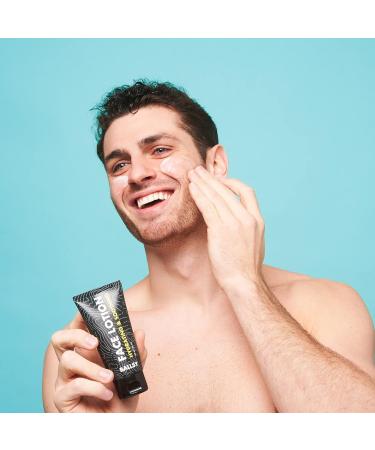 Ballsy Mens Face Lotion w/Vegetable Collagen Caffeine Coconut Oil & More - Hydrating Lotion to Reduce Dryness Aging Signs Wrinkles Cruelty Free Paraben Free Men Face Moisturizer (3 Fl oz) - Buy Online on GoSupps.com
