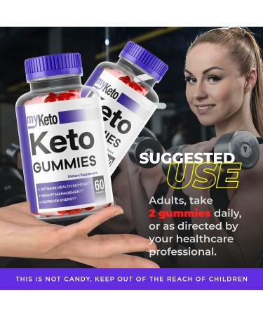 Glukoo Myketo Keto Gummies - Weight Loss Support with Oprah Endorsed My Keto Formula - 30 Day Supply - Buy Online on GoSupps.com