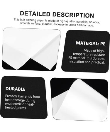 minkissy 200 Sheets Hair Dye Release Paper Tool Diy Hair Dye Hair Strips Hair Deyer Hair Dye Paper Mesh Paper Tablets Barber Hair Coloring Paper Hairdye Perm Paper Hair Removal White - Buy Online on GoSupps.com