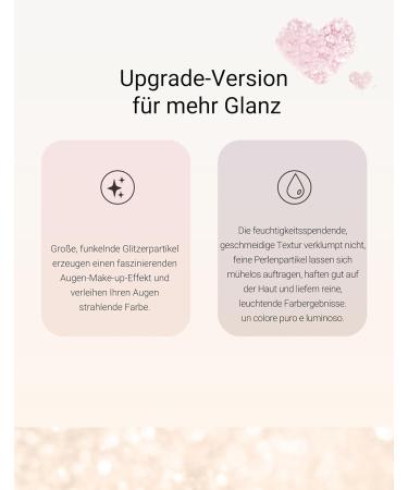  Erinde Erinde Glitter Liquid Eyeshadow with fine glitter 2 in 1 eyeshadow and liquid eyeliner long-lasting and waterproof quick-drying and smudge-proof vegan and - Buy Online on GoSupps.com