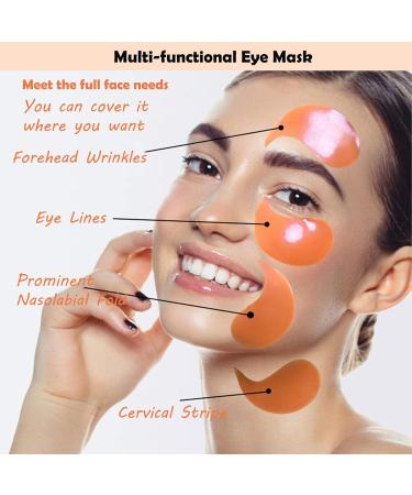 Vitamin C Collagen Under Eye Patches - 30 Pairs | Dark Circles & Puffy Eyes Treatment Mask - Buy Online on GoSupps.com