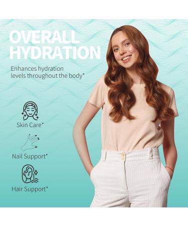 850mg Hyaluronic Acid with Hydrolyzed Collagen Turmeric MSM Vitamin C 60 Tablets 2 Month Supply 60 Count (Pack of 1) - Buy Online on GoSupps.com