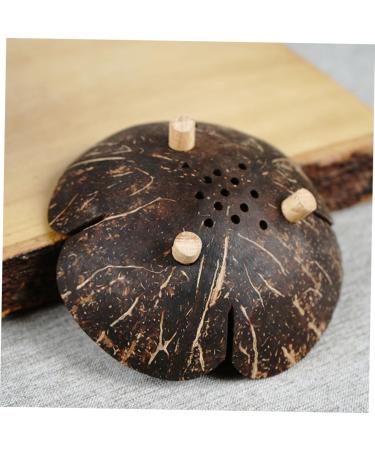 Ciieeo 4pcs Coconut Shell Soap Dish Soap Holders Draining Soap Holder Bar Soap Holder Wooden Soap Holder Bathroom Soap Container Wood Trim Coconut Shell + Wood Southeast Asia Bracket Coffeex4pcs 13x13cmx4pcs - Buy Online on GoSupps.com