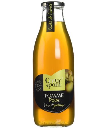Cœur de Pom Pure Apple Pear Juice 1 L - Pack of 3