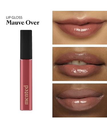 Mented Cosmetics Nude Dark Pink Lip Gloss Mauve Over - Vegan, Paraben-Free, Cruelty-Free Gloss Topper | Long-Lasting & Moisturizing - Buy Online on GoSupps.com