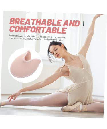 Toddmomy Ballet Pointe Foot Protector Set - 4 Pairs Knitted Fabric Shoes for Miss Damping & Comfort | International Shipping Available - Buy Online on GoSupps.com