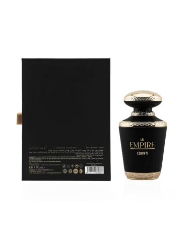 Khadlaj Empire Crown Eau de Parfum Spray for Men 3.4 Ounce - Buy Online on GoSupps.com