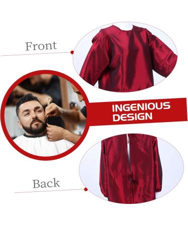 FOYTOKI Barber Shop Overalls Hair Stylist Work Apron Cosmetologist Work Clothes Hairdresser Apron Cosmetologist Work Apron Hair Stylist Work Clothes Hairdresser Work Clothes Salon Apron - Buy Online on GoSupps.com