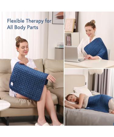 Buy Heating Pillows with Automatic Switch-Off | 50x60cm Electric Heat Pillow for Back Shoulder & Neck | Fast Heating & Overheating Protection - Buy Online on GoSupps.com