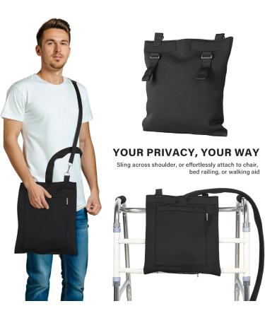 Urine Drainage Bag Holder | Soft Catheter Bag Cover with Adjustable Strap | Secure & Discreet for Urostomy & Foley Users - Buy Online on GoSupps.com