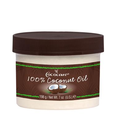 CocoCare 100 Percent Coconut Oil 7 oz (Pack of 4)