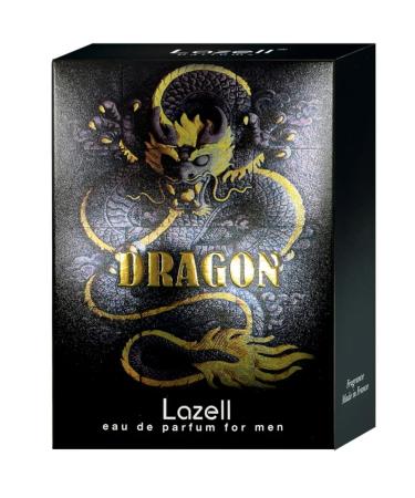 Lazell Dragon for Men Perfume | Impression by Black XS | Eau De Parfum 3.4 Fl Oz | Citrus Amber Chocolate Fragrance | European oncentrated Scent Lasts 6-9 Hours - Buy Online on GoSupps.com