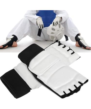 Vbest Life Foot Protector - 2 Pack Taekwondo & Boxing Ankle Support for Kickboxing Training (M-Black/White) | Durable & Comfortable International Shipping - Buy Online on GoSupps.com