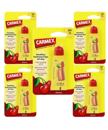 Carmex Carmex Cherry Lip Balm Moisturizing Spf 15 5 Units