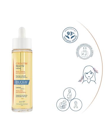 Ducray - Creastim Reactiv Strengthening Lotion - Occasional loss of hair density - 60ml - Buy Online on GoSupps.com