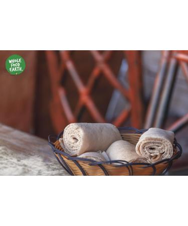 Organic Brown Teff Flour 3kg - GMO Free, Vegan, High Fibre, Protein Source | Certified Organic | Wholefood Earth - Buy Online on GoSupps.com