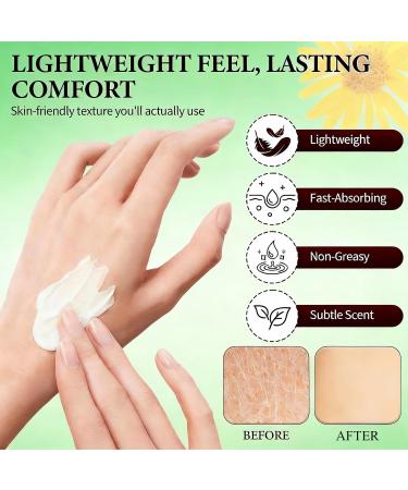 Nerve Cream Magnesium Lotion for Sleep & Varicose Veins Treatment for Legs - Lotion Cream for Body Joint Knee Lumbar Neck Hand and Feet - Buy Online on GoSupps.com