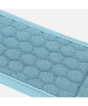 Double-Sided Exfoliating Loofah Back Scrubber for Men and Women - Delay Skin Aging, Wash Back Cushion - Buy Online on GoSupps.com