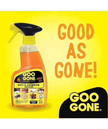 Goo Gone Original Spray Gel Single 12oz Bottle 12 Fl Oz (3) - Buy Online on GoSupps.com