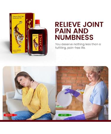  Arrovarp Chinese Oil | Chinese Medicinal Oil 5cl Gel Ointment for Sprains Bones Knees Muscle Pain Sports Recovery Neck and Shoulder Relief - Buy Online on GoSupps.com