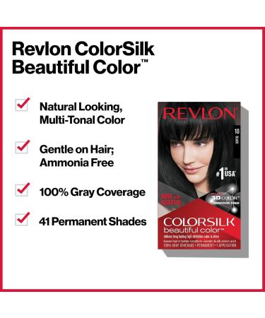 REVLON Colorsilk Dark Ash Blonde #60 Hair Color - Long-Lasting Vibrant Shades for International Shipping - Buy Online on GoSupps.com
