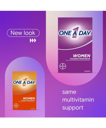 One A Day Multivitamin for Women - Daily Vitamins For Women - Womens Multivitamin With Vitamin A Vitamin C Vitamin D and Zinc for Immune Support Vitamin E B12 Biotin Calcium Iron 90 Tablets 90 count (Pack of 1) - Buy Online on GoSupps.com