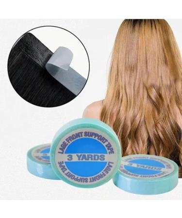 Double Sided Wig Support Tape - 300cm Adhesive for Hair Extensions & Front Hairpieces | Durable PU Film - Buy Online on GoSupps.com