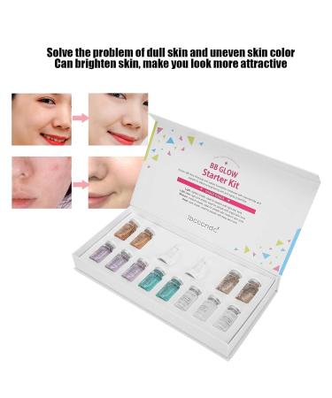 24K Gold Leaf Serum - 8ml x 12 Bottles | Hyaluronic Acid Anti-Aging & Acne Treatment | Skin Tightening & Facial Lifting - Buy Online on GoSupps.com