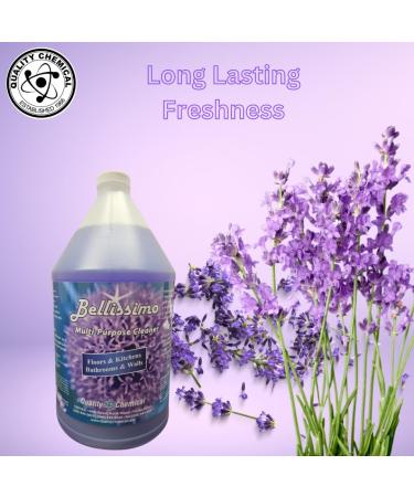 Buy Quality BELLISSIMO All Purpose Cleaner | Super Concentrated Long-Lasting Lavender Scent | 128 oz - International Shipping Available - Buy Online on GoSupps.com