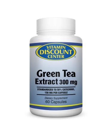 Vitamin Discount Center Green Tea Extract 300mg 60 Capsules