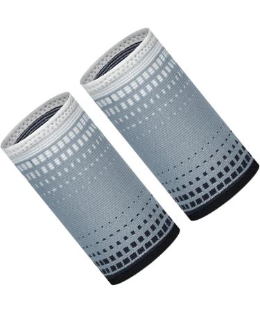 Sweat Wristbands Tennis Wristbands Moisture Picking Absorbent Sweatband Wristband Band Sweatproof Compression Antislip Wristband Sweatband for Baseball Cooling Gray - Buy Online on GoSupps.com