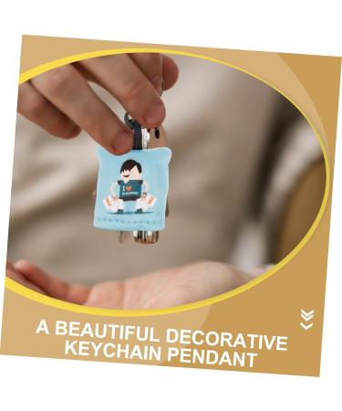 FRCOLOR 3pcs Keychain Glasses Cloth & Screen Lens Wipes - Portable Eyewear Cleaning Cloth for Glasses & Electronics - Buy Online on GoSupps.com