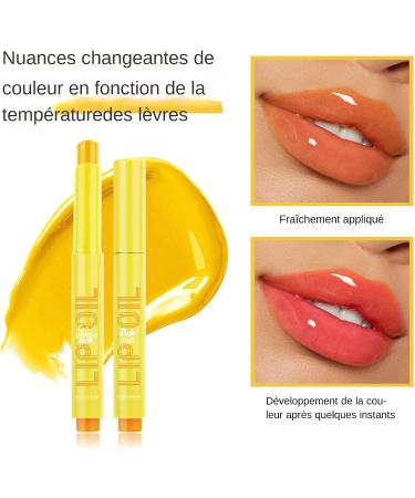 Idezek Lip Gloss Pen Plumping Lip Gloss Set Solid Moisturizing Lip Gloss Click Lipstick - Long Lasting Moisturizing Lip Gloss Pen High Gloss  - Buy Online on GoSupps.com