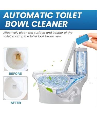 2024 Upgraded Concentrated Descaling Toilet Cleaning Stick - 4Pcs Toilet Bowl Cleaners Stick Scouring Stick for Toilet Bathroom Descaler Cleaner Toilet Tank Cleaner Long-Lasting Freshness (1 Blue) - Buy Online on GoSupps.com