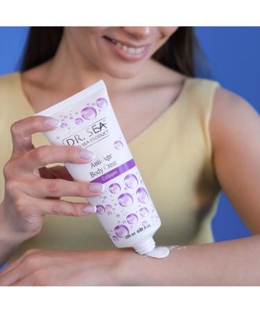Dr. Sea Collagen Anti Aging Body Cream for Mature Lifting Skin 200ml - Buy Online on GoSupps.com