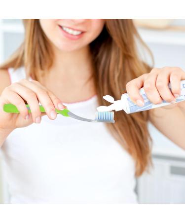 BioSwiss Pack of 4 Soft Bristle Toothbrushes with Rubber Grip | Tongue and Cheek Cleanser | Deep Cleaning for Teeth and Gums | Value Pack - Buy Online on GoSupps.com