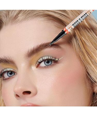  Whnbuij Pungini Eyebrow Pen - Eyebrow Pen Tinted Jelly Filling Pen for All-Day Eyebrows - Buy Online on GoSupps.com