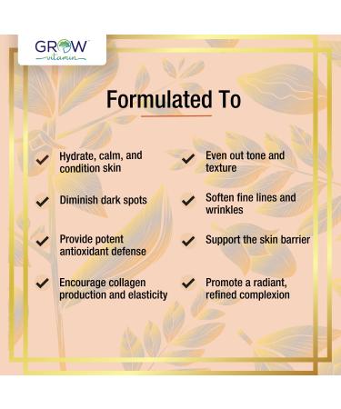 True Skin Vitamin C Serum for Face - Hydrating & Brightening Anti Aging Serum with Hyaluronic Acid, Vitamin E, Aloe Vera & Jojoba Oil - 1 fl oz - Buy Online on GoSupps.com