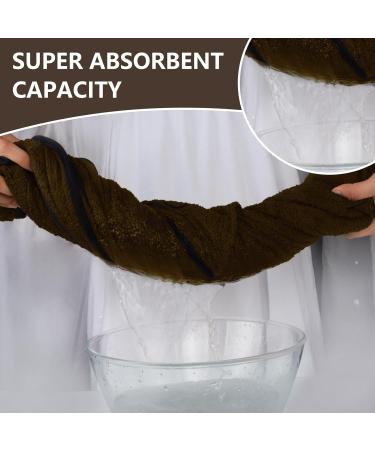 KinHwa Super Absorbent Microfiber Pet Towel for Dogs & Cats - 76CM x 127CM Dark Brown - Buy Online on GoSupps.com