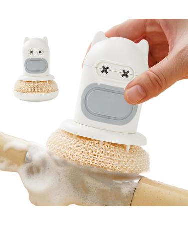 Soap Dispensing Dish Brush | Kitchen Cleaning Scrubber | Kitchen Brush Dish Cleaning Scrubber Soap Dispensing Brush Dish Scrub Brush Cleaning Brush for Dishes Pot Pan Lencyh White - Buy Online on GoSupps.com