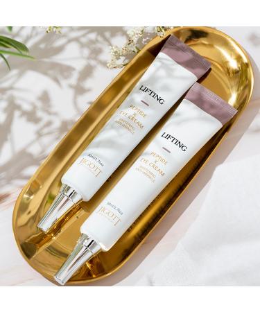 Lifting Peptide Eye Cream - 50ml | Anti-Aging Eye Treatment for Dark Circles & Puffiness - International Shipping Available - Buy Online on GoSupps.com