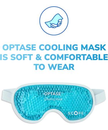 Optase Cooling Mask - Reusable Mask to Relieve Allergy Symptoms such as Itchy Red Watery Eyes or Puffy and Inflamed Eyelids - Buy Online on GoSupps.com