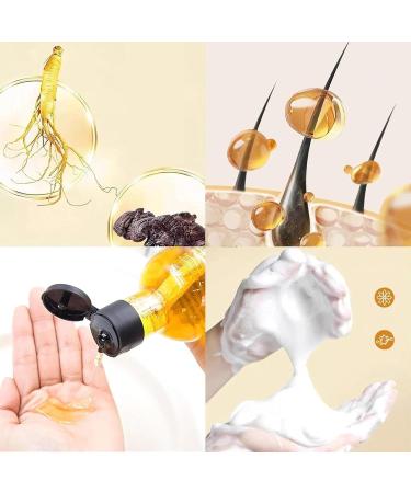 BAInuai Ginseng Shampoo Ginseng Extract Root Nourishing Shampoo Restore Smooth Soft Hair for Men and Women - Buy Online on GoSupps.com