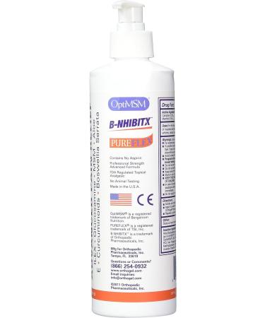 Orthogel Advanced Pain Relief Gel Pump 16 oz - Fast-Acting Relief for Aches and Pain - Buy Online on GoSupps.com