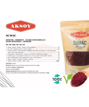 Aksoy Premium Ground Sumac 1KG - Authentic Turkish Spice Blend | 1.0 Kilograms - Buy Online on GoSupps.com